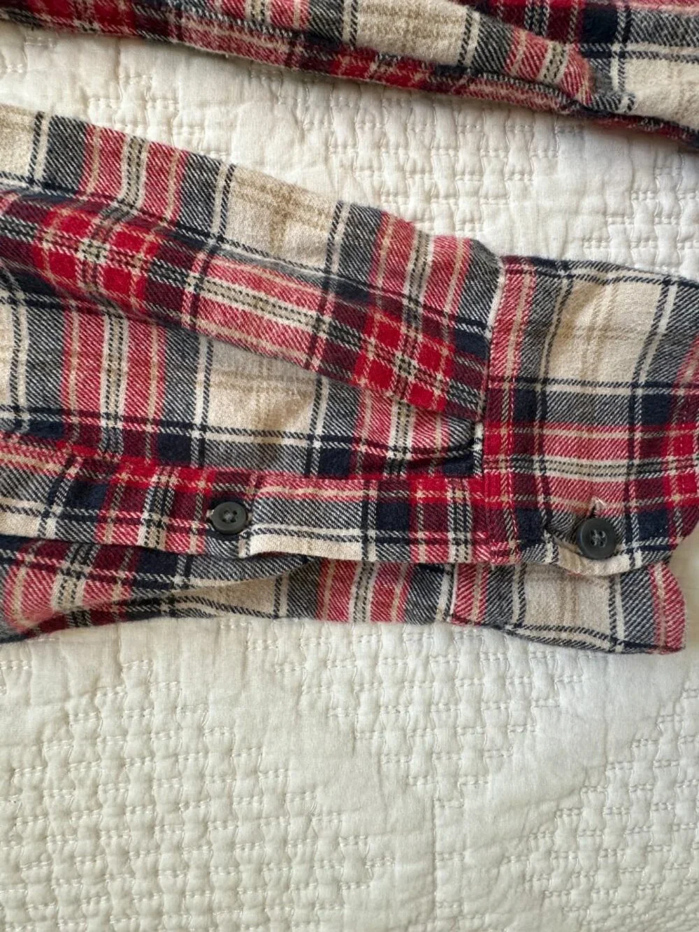 J. Crew Men's Size L Flannel Button Down